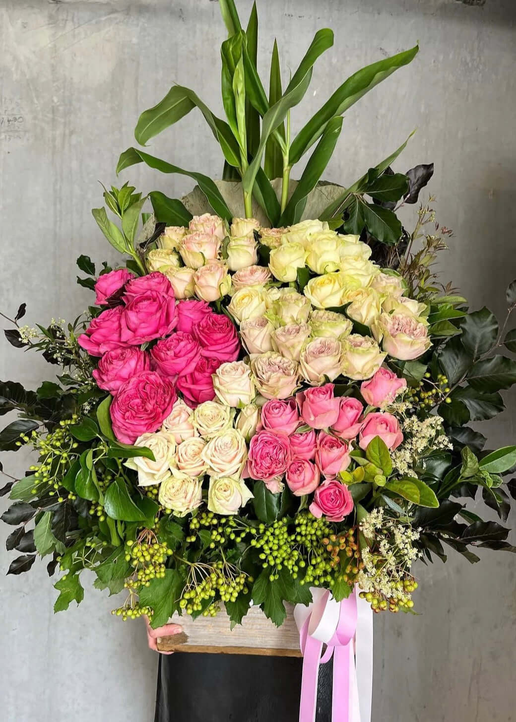 Love In Bloom bouquet arrangement by Berwick Flowers, featuring vibrant roses and lush greenery, perfect for floral delivery.