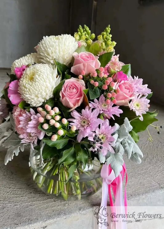 The Ballerina Bowl by Berwick Flowers: Elegant Centerpiece Ideas Berwick Flowers